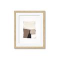 Picture of Mocha Symmetry II _GroupedProduct_Rectangle_Portrait_Framed_Matted_