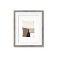 Picture of Mocha Symmetry II _GroupedProduct_Rectangle_Portrait_Framed_Matted_