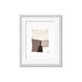 Picture of Mocha Symmetry II _GroupedProduct_Rectangle_Portrait_Framed_Matted_