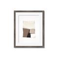 Picture of Mocha Symmetry II _GroupedProduct_Rectangle_Portrait_Framed_Matted_