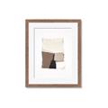 Picture of Mocha Symmetry II _GroupedProduct_Rectangle_Portrait_Framed_Matted_