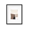 Picture of Mocha Symmetry II _GroupedProduct_Rectangle_Portrait_Framed_Matted_