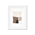 Picture of Mocha Symmetry II _GroupedProduct_Rectangle_Portrait_Framed_Matted_