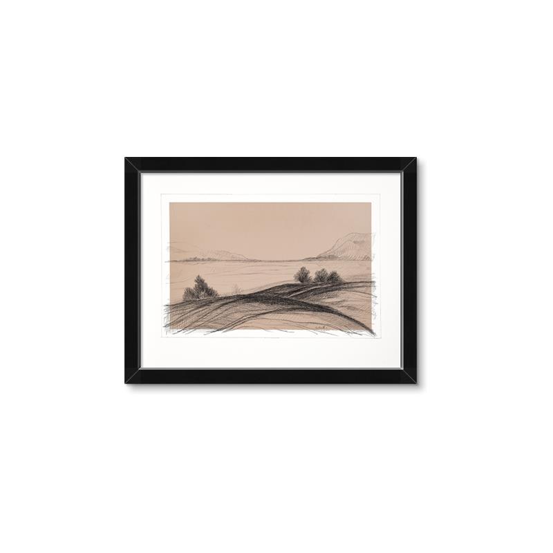 Picture of The Song of Silent Peaks _GroupedProduct_Rectangle_Landscape_Framed_Matted_