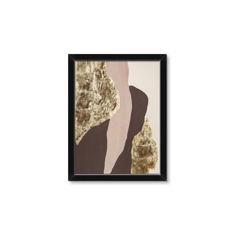 Picture of Golden Abstract _GroupedProduct_Rectangle_Portrait_Framed_Matted_