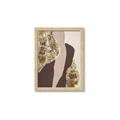 Picture of Golden Abstract _GroupedProduct_Rectangle_Portrait_Framed_Matted_