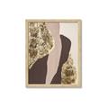 Picture of Golden Abstract _GroupedProduct_Rectangle_Portrait_Framed_Matted_