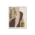 Picture of Golden Abstract _GroupedProduct_Rectangle_Portrait_Framed_Matted_