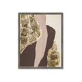 Picture of Golden Abstract _GroupedProduct_Rectangle_Portrait_Framed_Matted_