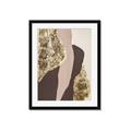 Picture of Golden Abstract _GroupedProduct_Rectangle_Portrait_Framed_Matted_