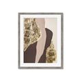 Picture of Golden Abstract _GroupedProduct_Rectangle_Portrait_Framed_Matted_