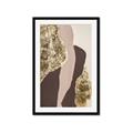 Picture of Golden Abstract _GroupedProduct_Rectangle_Portrait_Framed_Matted_