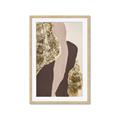 Picture of Golden Abstract _GroupedProduct_Rectangle_Portrait_Framed_Matted_