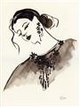 Picture of Feminine Flourish in Ink _GroupedProduct_Rectangle_Portrait_Unframed_Print_Only_