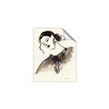 Picture of Feminine Flourish in Ink _GroupedProduct_Rectangle_Portrait_Unframed_Print_Only_