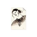 Picture of Feminine Flourish in Ink _GroupedProduct_Rectangle_Portrait_Unframed_Print_Only_