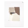 Picture of Mocha Symmetry I _GroupedProduct_Rectangle_Portrait_Unframed_Print_Only_