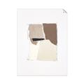 Picture of Mocha Symmetry I _GroupedProduct_Rectangle_Portrait_Unframed_Print_Only_