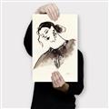 Picture of Feminine Flourish in Ink _GroupedProduct_Rectangle_Portrait_Canvas_