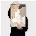 Picture of Sandstone Grid _GroupedProduct_Rectangle_Portrait_Canvas_