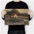 Picture of Shadows of the Old Barn _GroupedProduct_Rectangle_Landscape_Canvas_