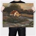Picture of Shadows of the Old Barn _GroupedProduct_Rectangle_Landscape_Canvas_