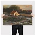 Picture of Shadows of the Old Barn _GroupedProduct_Rectangle_Landscape_Canvas_