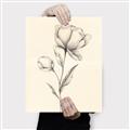 Picture of Blossoms in Stillness _GroupedProduct_Rectangle_Portrait_Canvas_