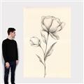 Picture of Blossoms in Stillness _GroupedProduct_Rectangle_Portrait_Canvas_