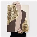 Picture of Golden Abstract _GroupedProduct_Rectangle_Portrait_Canvas_