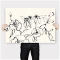 Picture of Blooming in Lines _GroupedProduct_Rectangle_Landscape_Canvas_