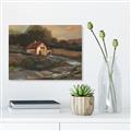 Picture of Shadows of the Old Barn _GroupedProduct_Rectangle_Landscape_Canvas_