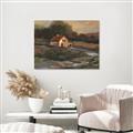 Picture of Shadows of the Old Barn _GroupedProduct_Rectangle_Landscape_Canvas_