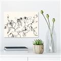 Picture of Blooming in Lines _GroupedProduct_Rectangle_Landscape_Canvas_