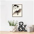 Picture of Feminine Flourish in Ink _GroupedProduct_Rectangle_Portrait_Canvas_Framed_