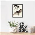 Picture of Feminine Flourish in Ink _GroupedProduct_Rectangle_Portrait_Canvas_Framed_