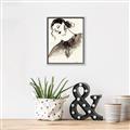 Picture of Feminine Flourish in Ink _GroupedProduct_Rectangle_Portrait_Canvas_Framed_