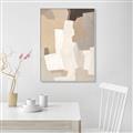 Picture of Sandstone Grid _GroupedProduct_Rectangle_Portrait_Canvas_Framed_
