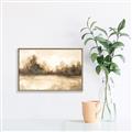 Picture of Mocha Landscape _GroupedProduct_Rectangle_Landscape_Canvas_Framed_