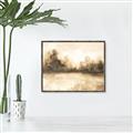 Picture of Mocha Landscape _GroupedProduct_Rectangle_Landscape_Canvas_Framed_