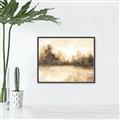 Picture of Mocha Landscape _GroupedProduct_Rectangle_Landscape_Canvas_Framed_
