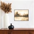 Picture of Mocha Landscape _GroupedProduct_Rectangle_Landscape_Canvas_Framed_