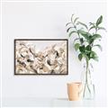 Picture of Sepia Blossoms _GroupedProduct_Rectangle_Landscape_Canvas_Framed_