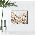Picture of Sepia Blossoms _GroupedProduct_Rectangle_Landscape_Canvas_Framed_