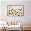 Picture of Sepia Blossoms _GroupedProduct_Rectangle_Landscape_Canvas_Framed_