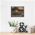 Picture of Shadows of the Old Barn _GroupedProduct_Rectangle_Landscape_Canvas_Framed_