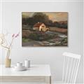 Picture of Shadows of the Old Barn _GroupedProduct_Rectangle_Landscape_Canvas_Framed_