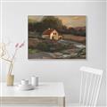 Picture of Shadows of the Old Barn _GroupedProduct_Rectangle_Landscape_Canvas_Framed_