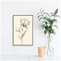Picture of Blossoms in Stillness _GroupedProduct_Rectangle_Portrait_Canvas_Framed_
