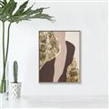 Picture of Golden Abstract _GroupedProduct_Rectangle_Portrait_Canvas_Framed_